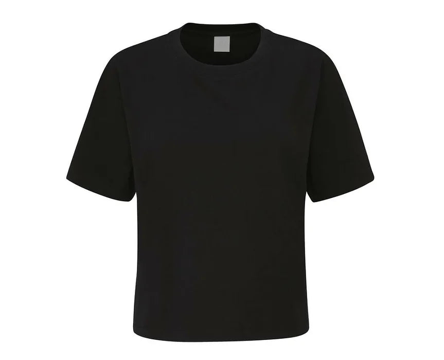 kurzes schweres T-Shirt für Damen 