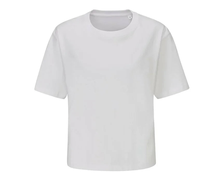 kurzes schweres T-Shirt für Damen 